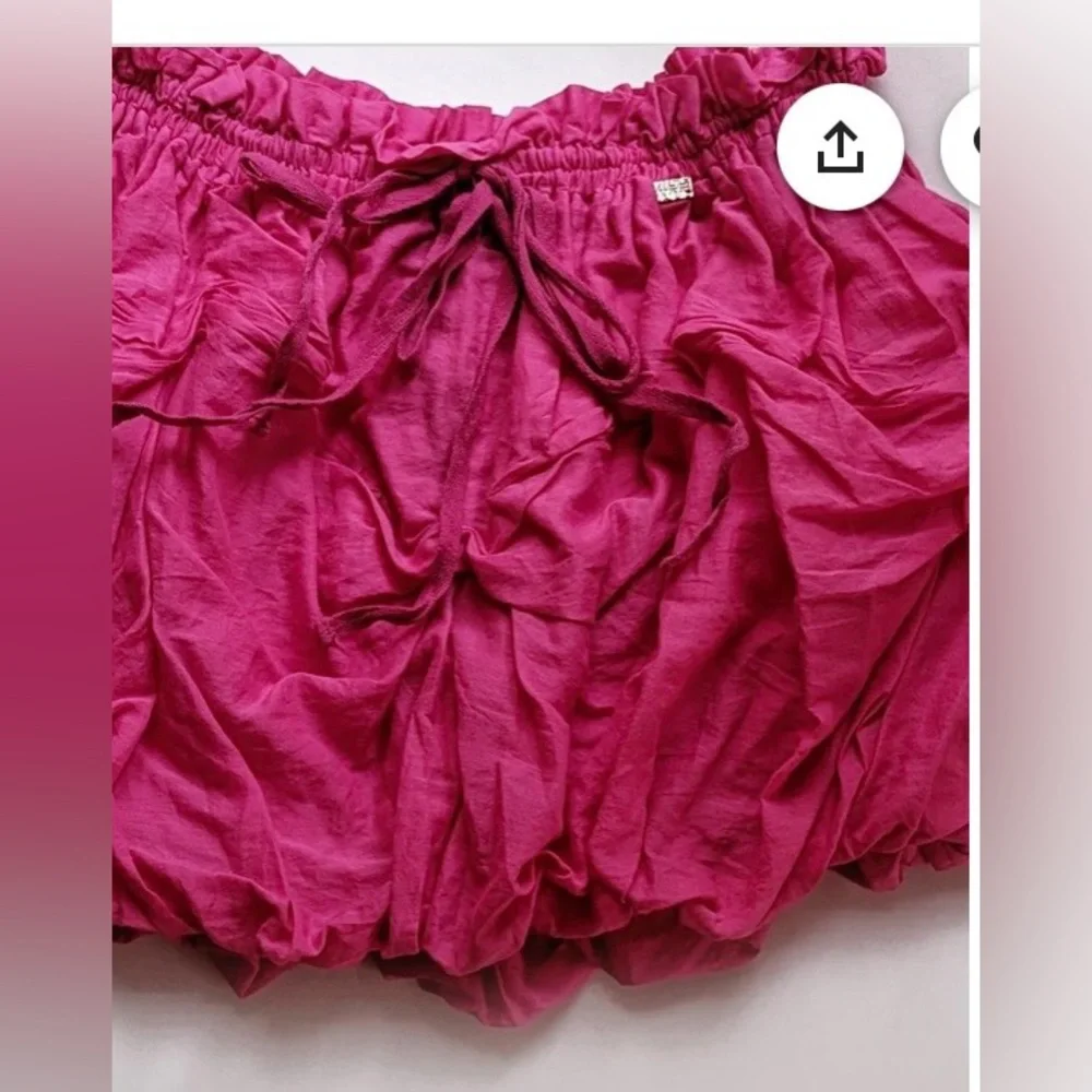 MISS SIXTY Fuchsia Bubble skirt
